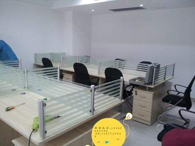 合肥面對面隔斷屏風桌 合肥全新隔斷屏風桌 工位桌 電話銷售桌定做_辦公用品欄目